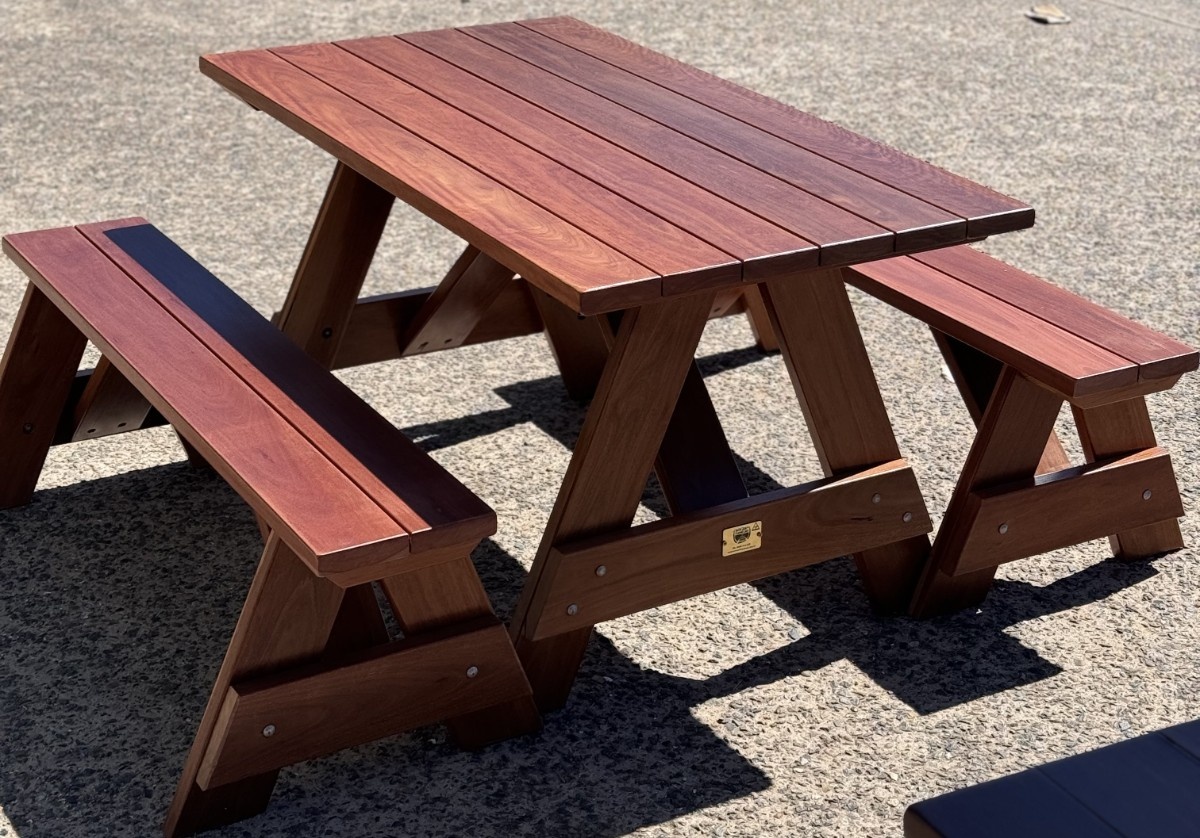 Outdoor Wood Table 